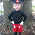 Homemade Mickey Mouse Costume