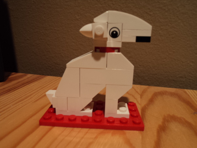 target dog. Spot the Lego Dog Target Gift