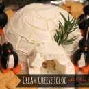 How to Make a Cheese Ball Igloo with Olive Penguins - Mommysavers.com