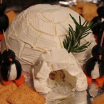 olive cream cheese igloo penguins