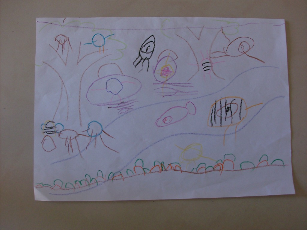 Kids Craft Scene Drawings Hundred Acre Wood