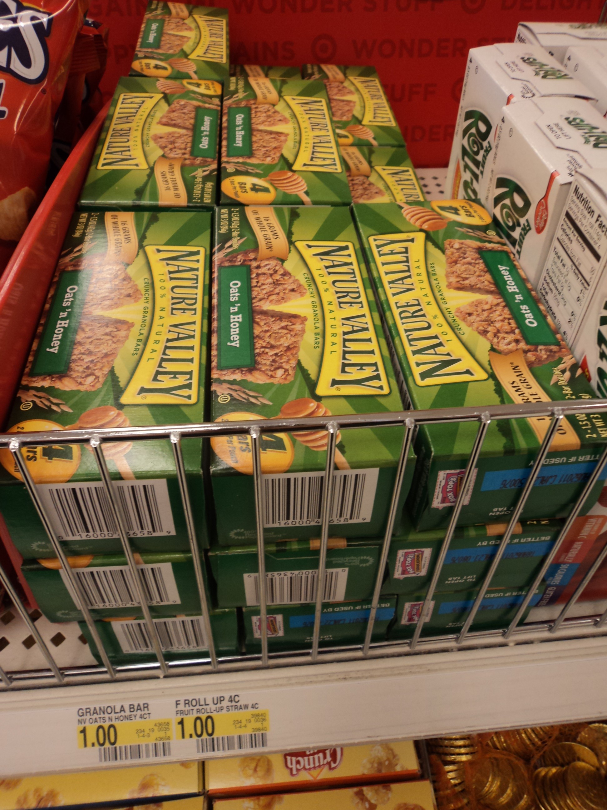 target dollar spot nature valley