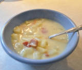 potato and ham soup