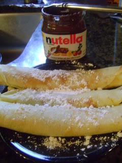 Nutella Crepes