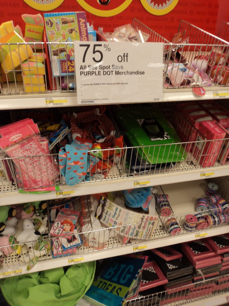 Target Dollar Spot: Take 75% off Purple Dot Merchandise - Mommysavers ...