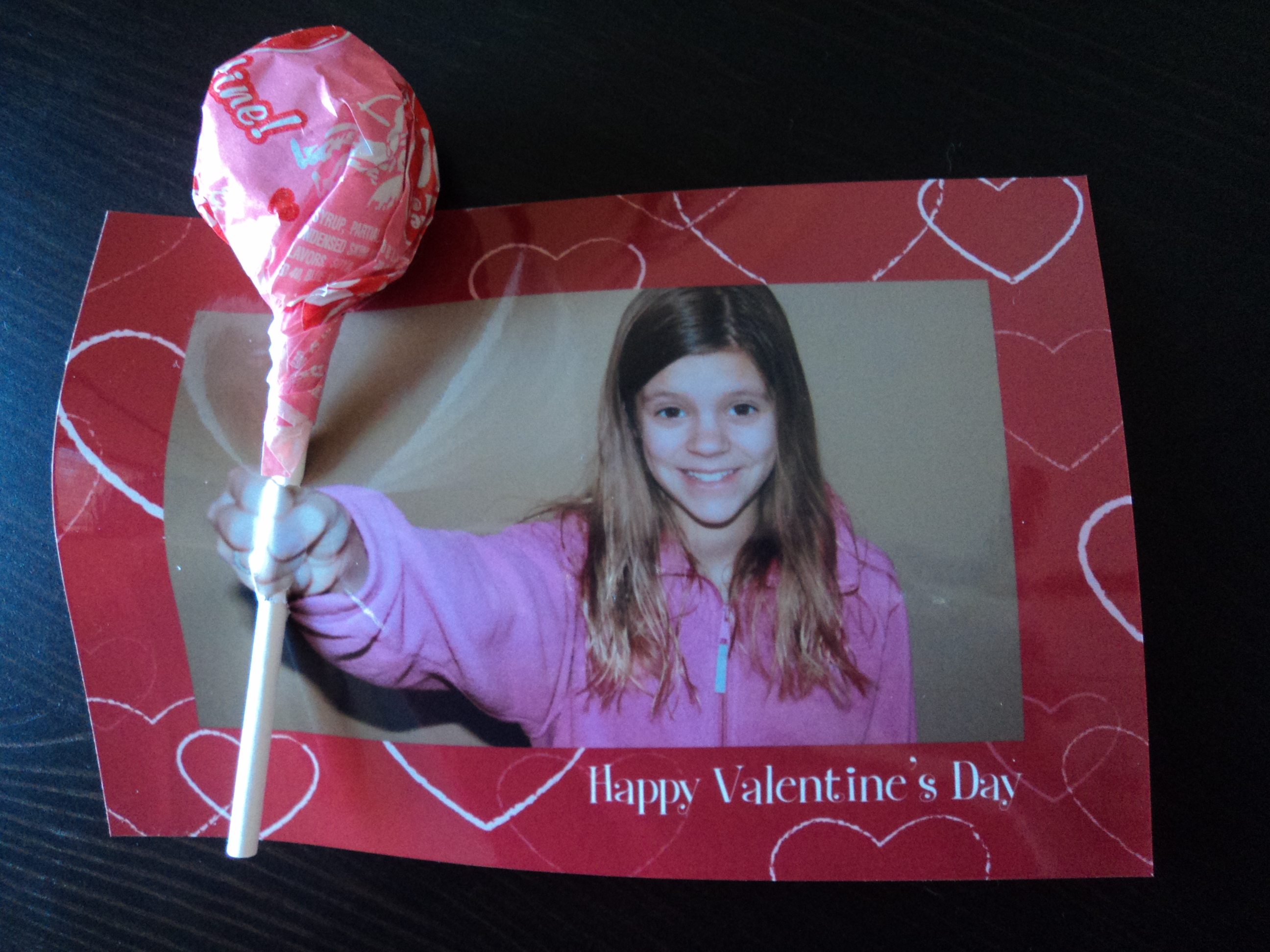 valentine card for classroom