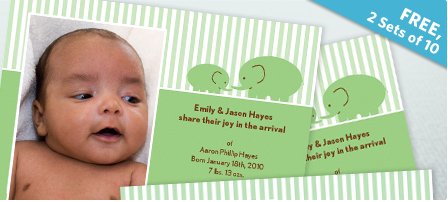 kodak gallery free photo card birth announcements