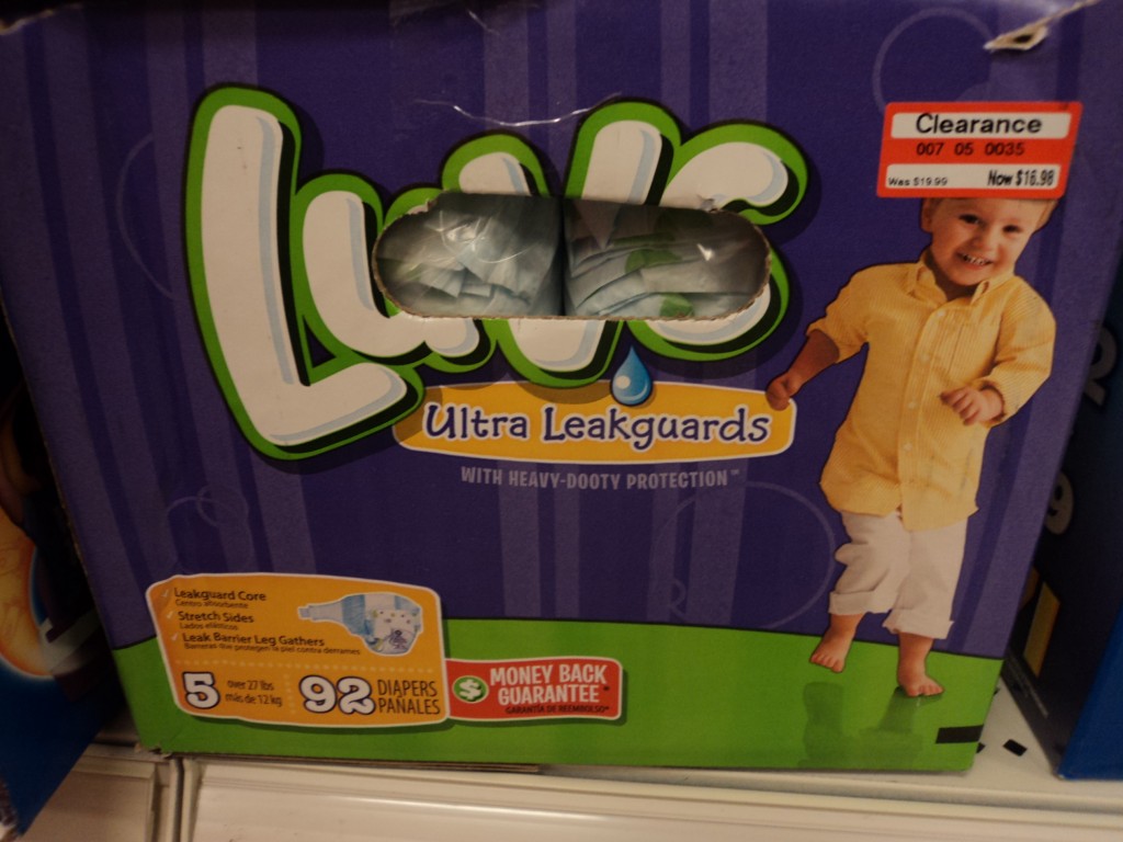 luvs target great save diaper deals