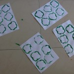 Bell Pepper Shamrock Paintings
