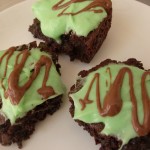 St. Patrick's Day Mint Brownies