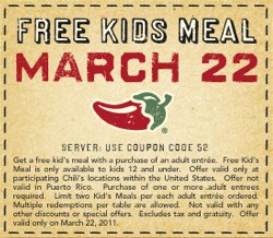 chilis kids eat free