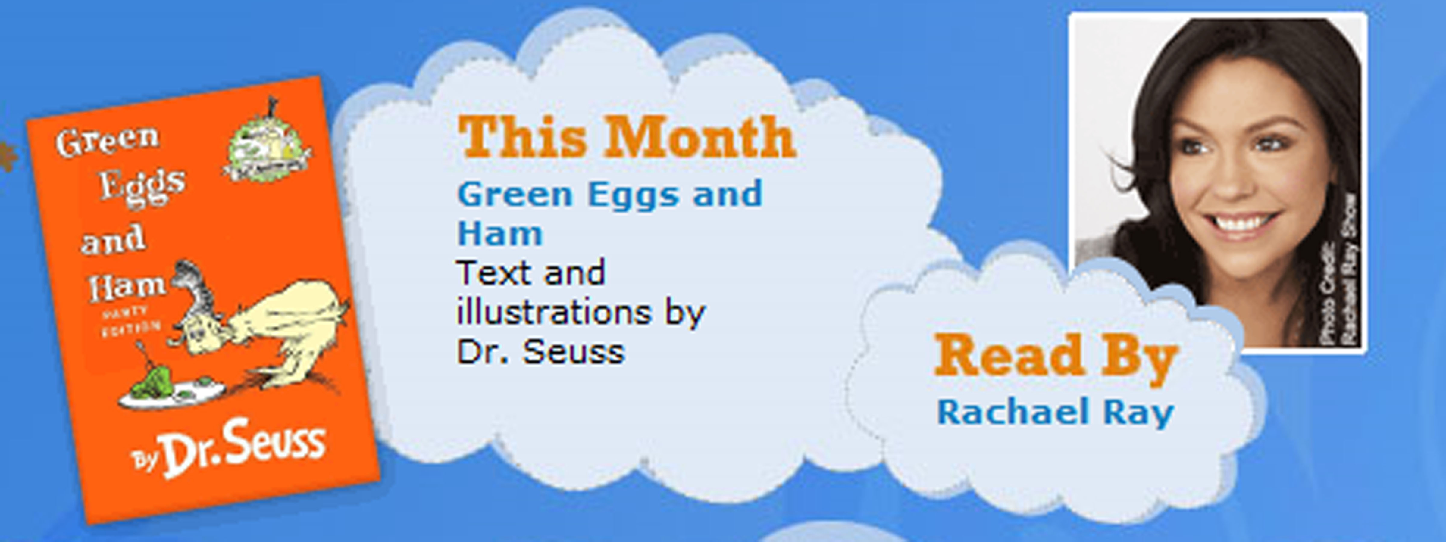 dr seuss green eggs and ham rachael ray