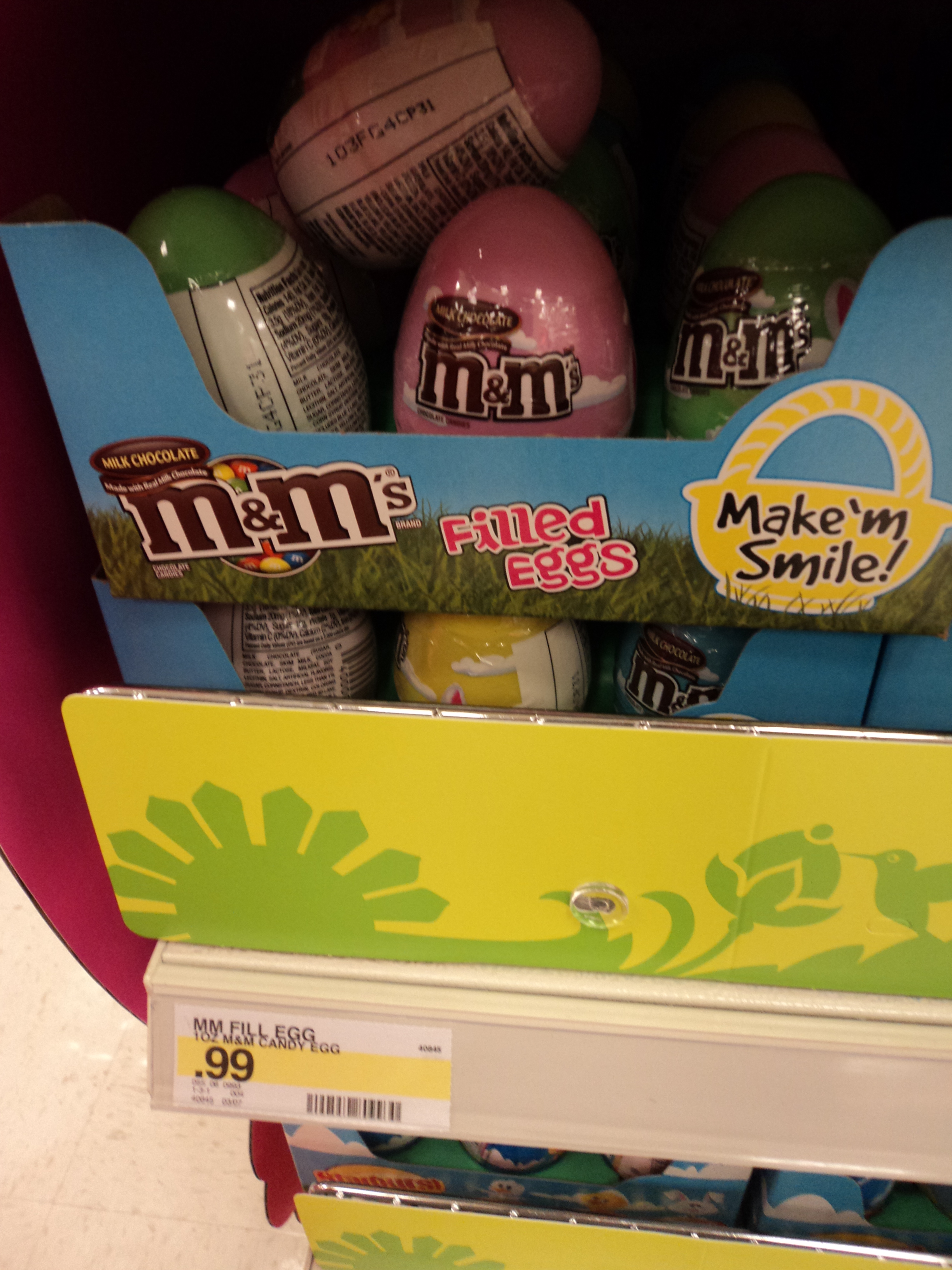 M&Ms Eggs Target