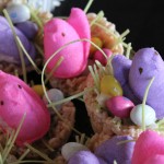 Marshmallow Peeps Bird Nests