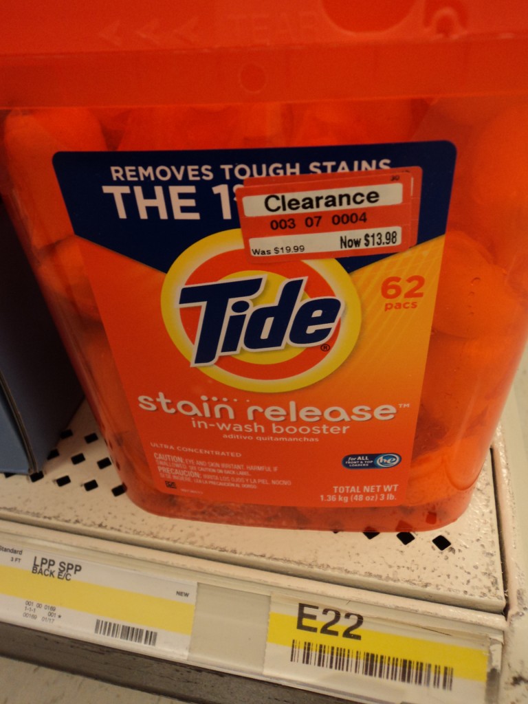 tide clearance target tide clearance target