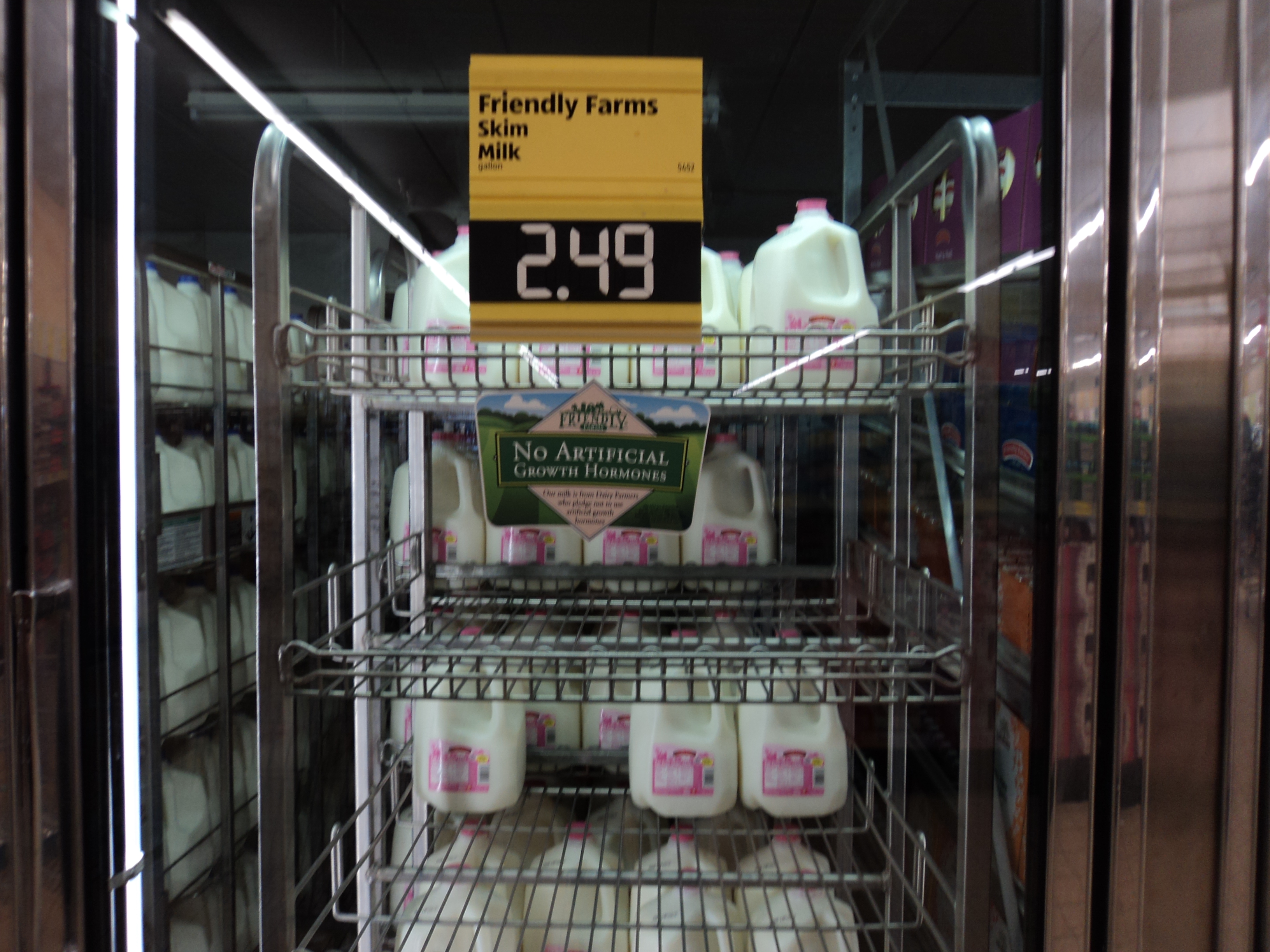 aldi milk price comparison
