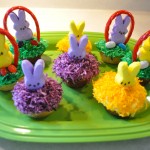 Marshmallow Peeps Treat: Easter Bunny Cupcakes