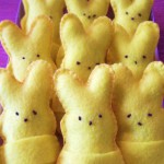 Felt Peeps Bunnies Easter Craft