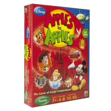 apples to apples disney version
