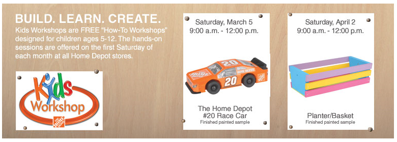free in-store weekend fun for kids