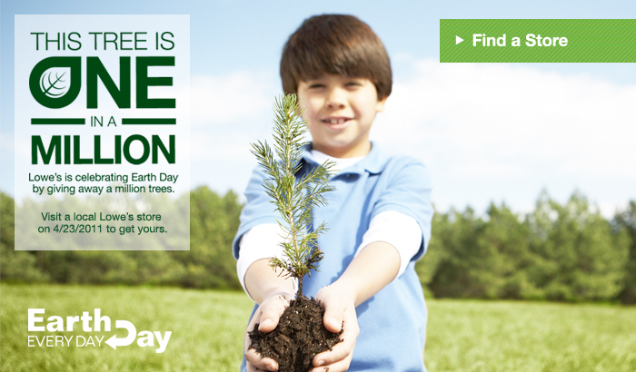 lowes, earth day 2011