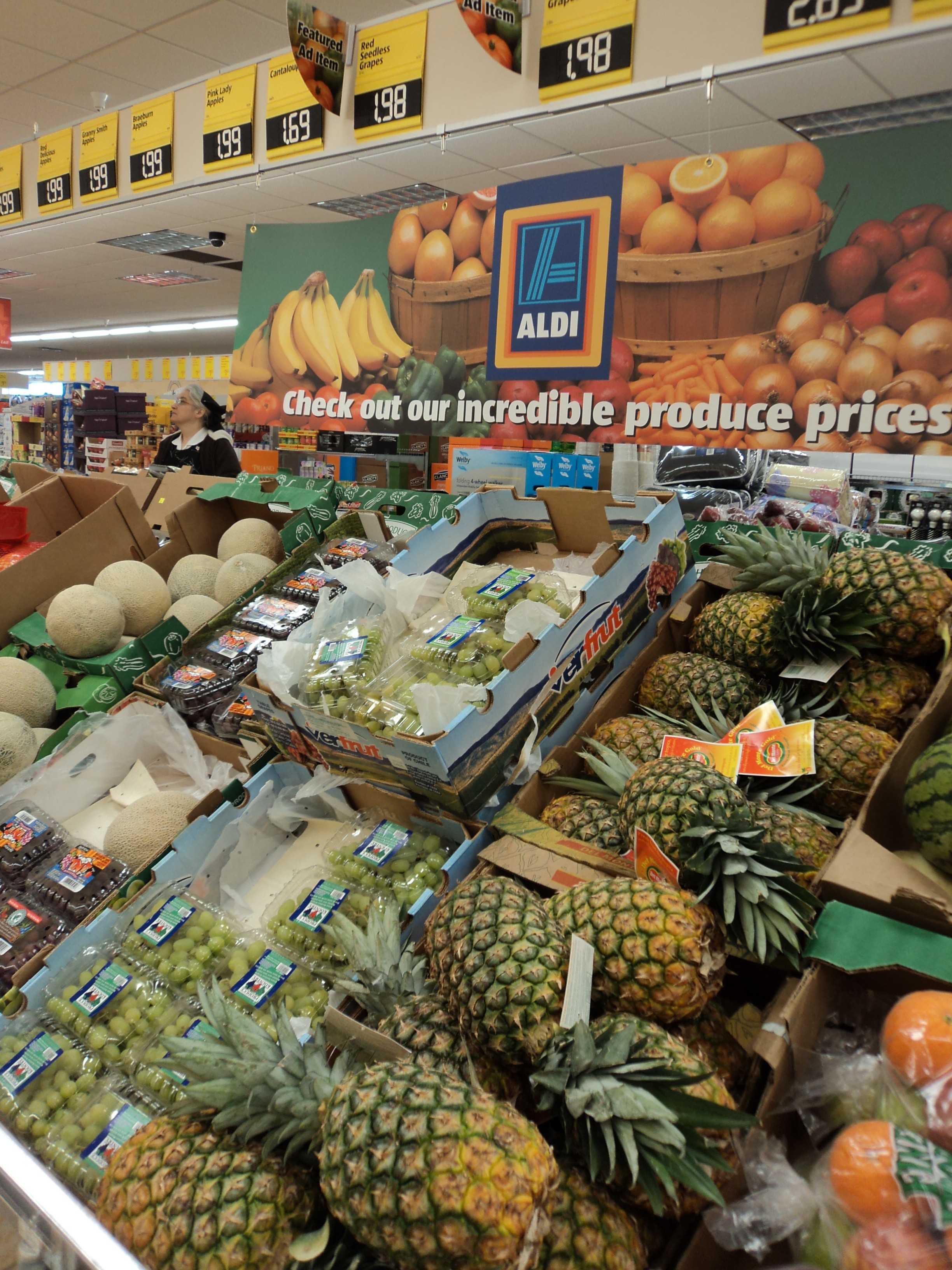 aldi produce fruit