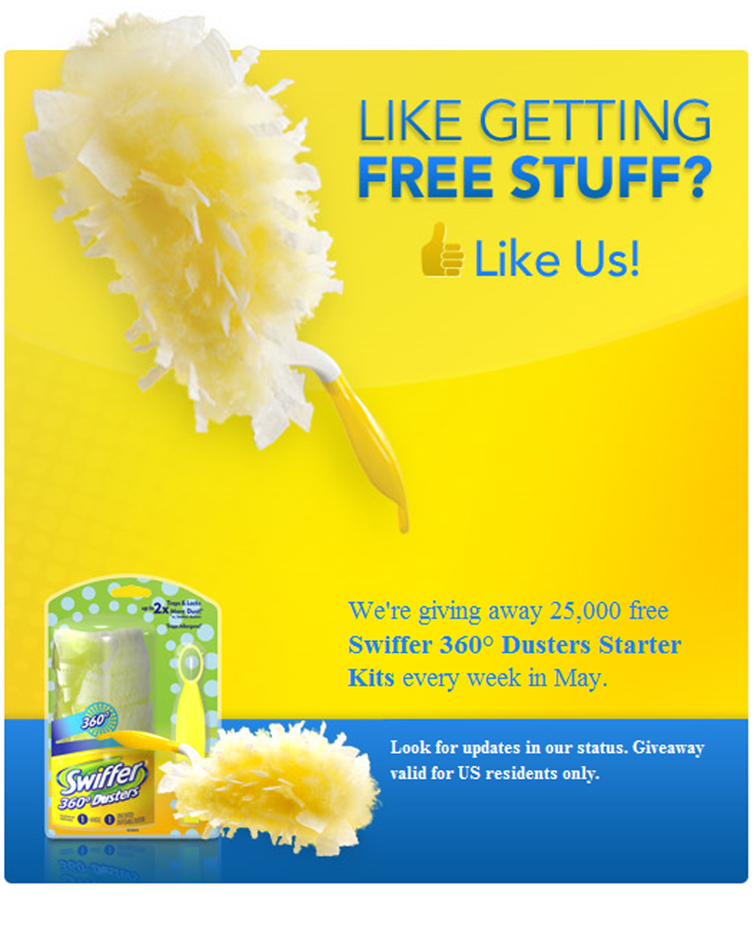 free swiffer duster