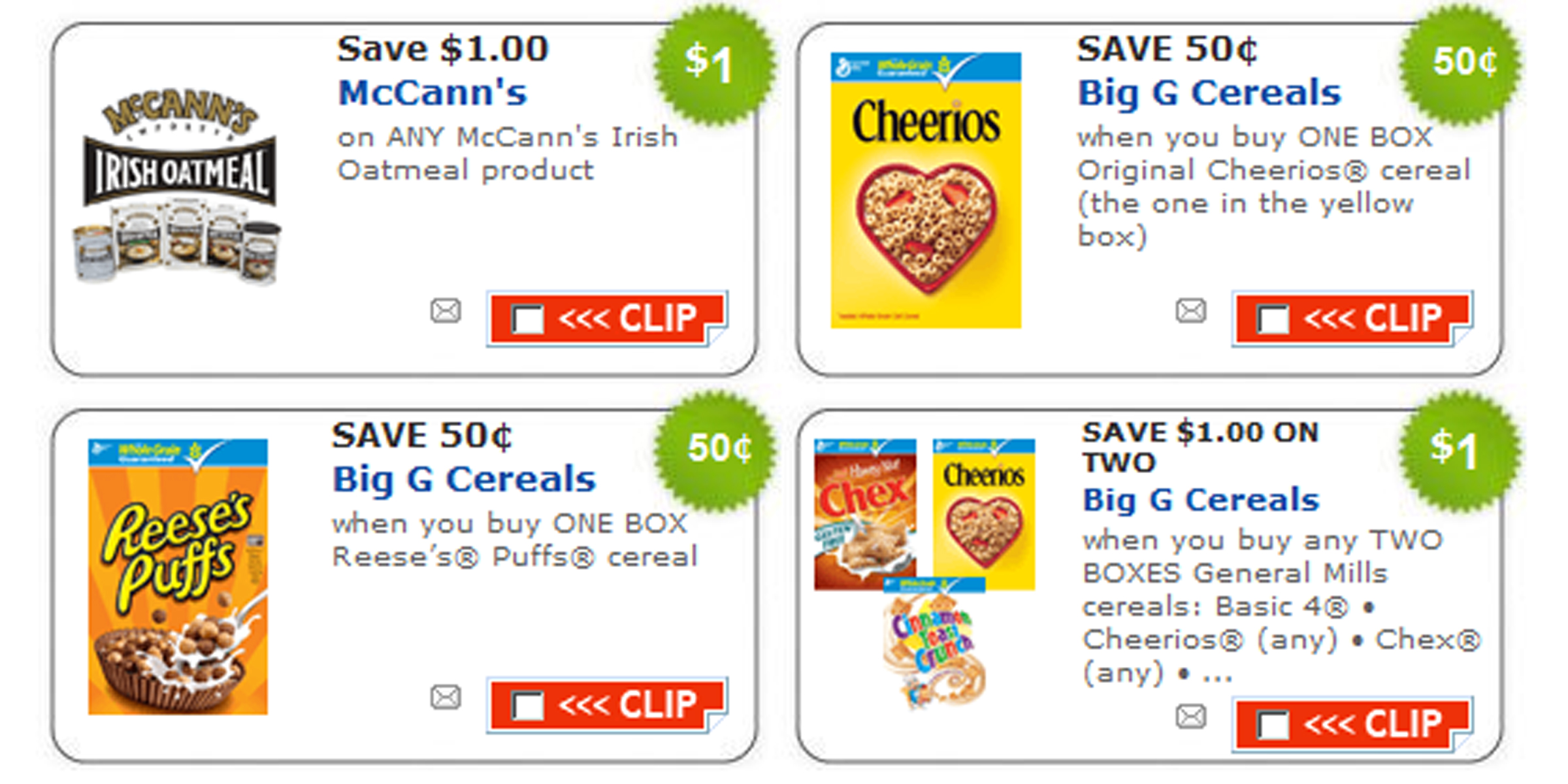 coupons