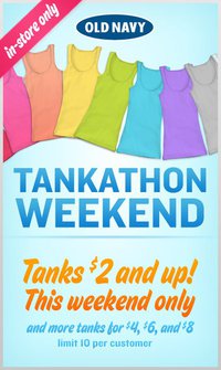 old navy tanks