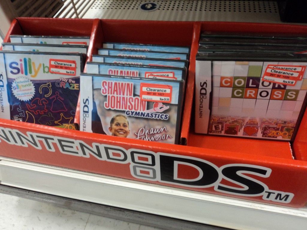 target wii clearance