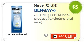 bengay coupon
