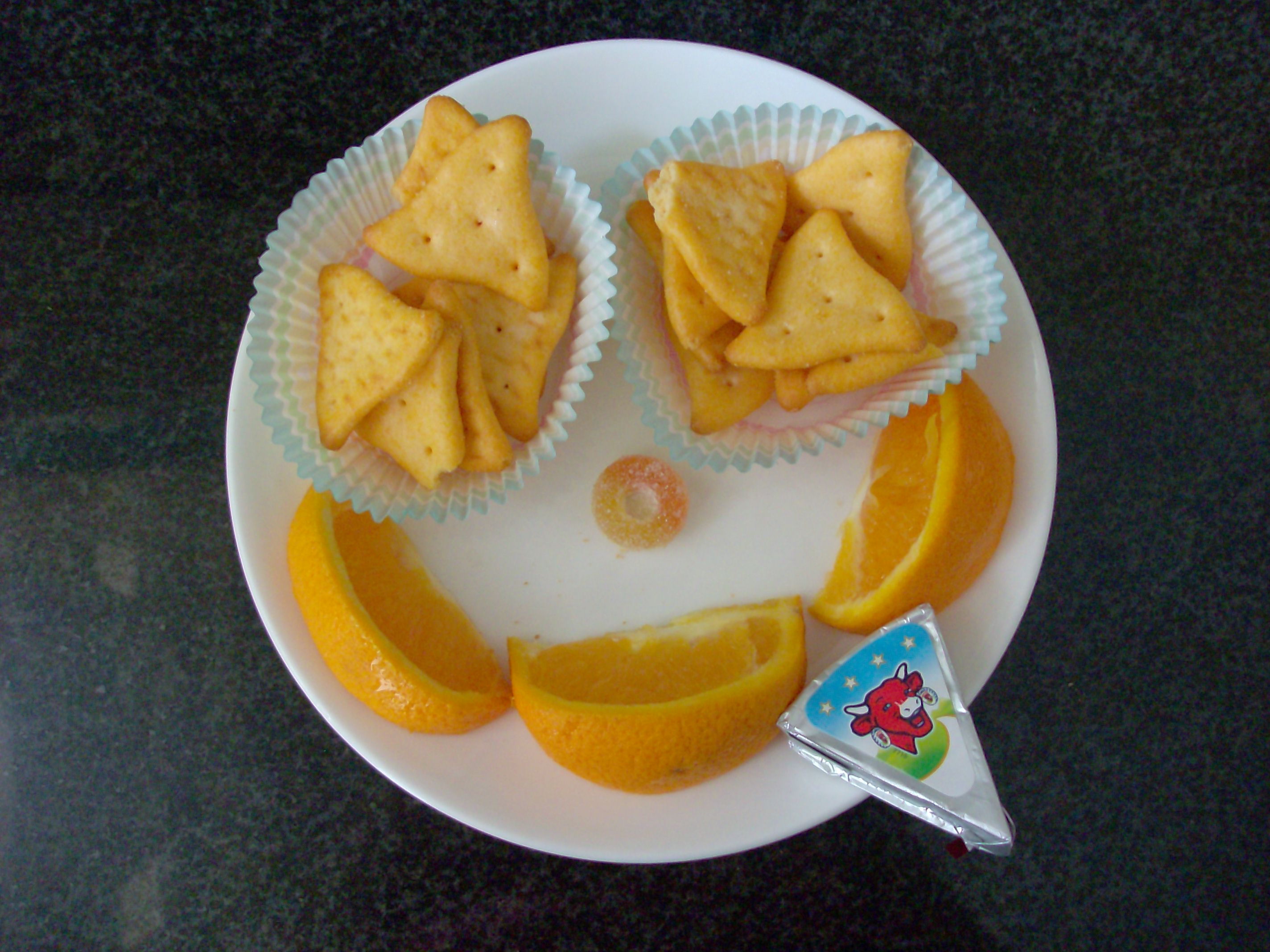 Muffin Tin Monday: Smiley Snack