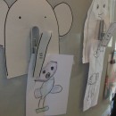 Back to School Craft: Elephant Fridge Clip