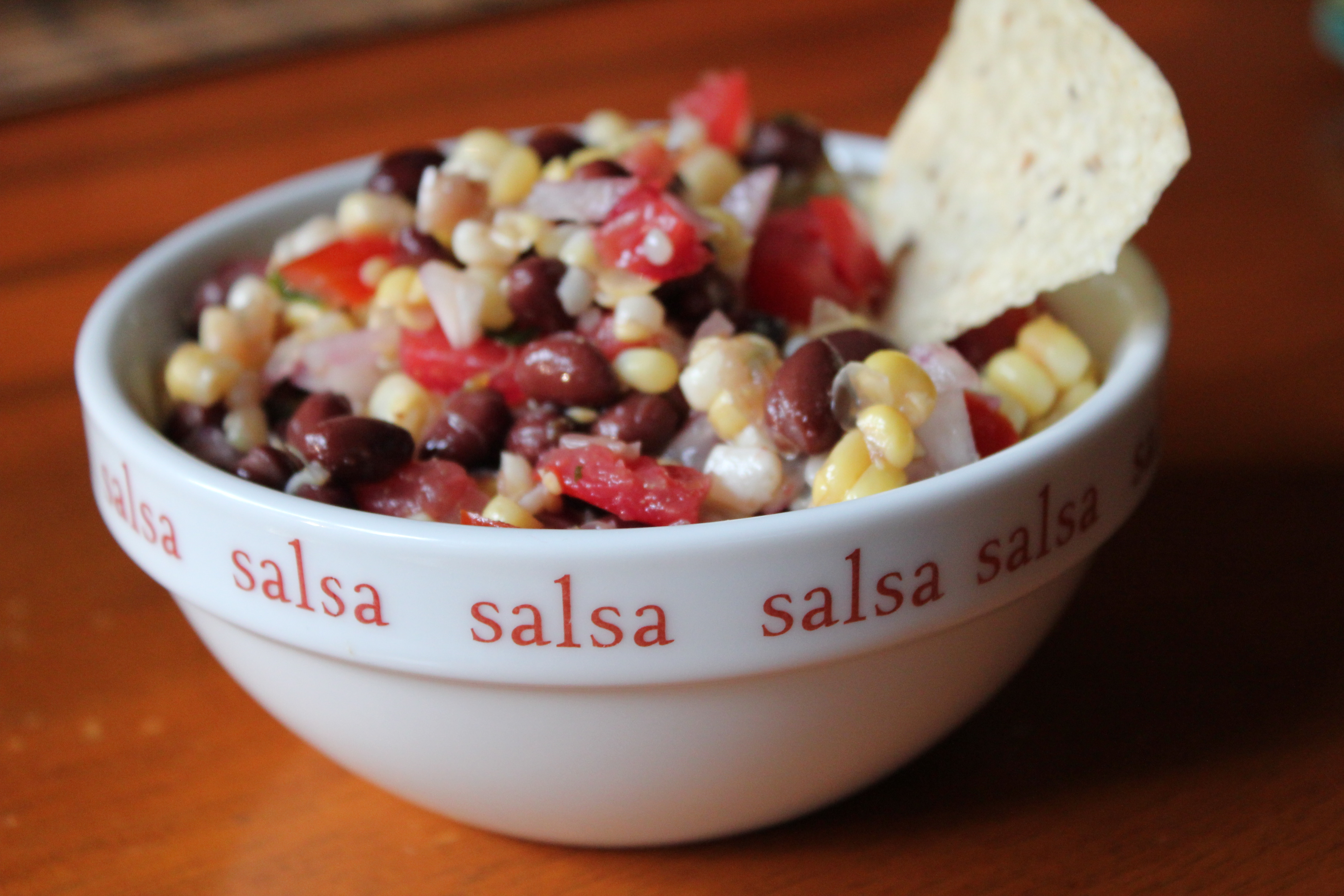 cowboy caviar black bean corn salsa