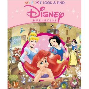 disney princess look and find book amazon