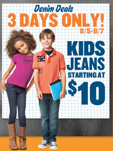 old navy jeans sale back to school