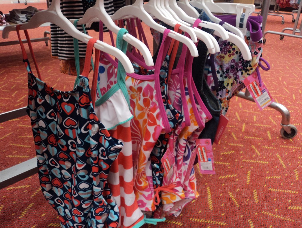 target girls swimwear
