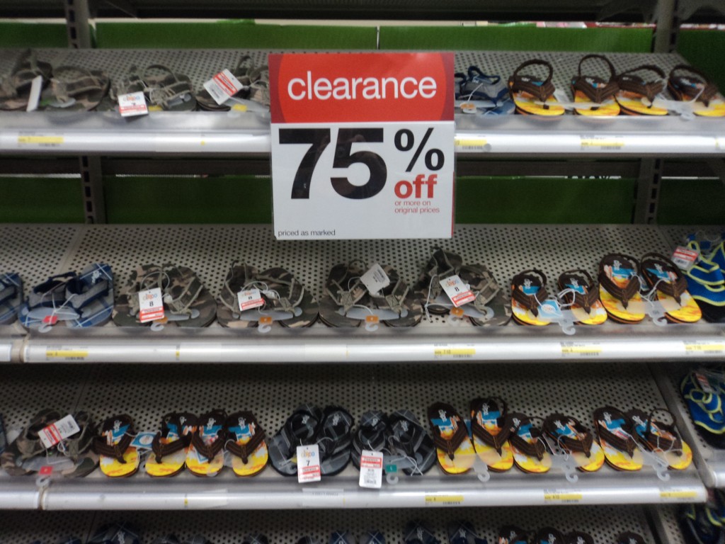 flip flops clearance target
