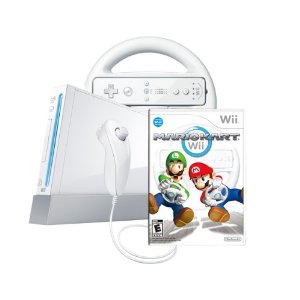 amazon wii mario cart bundle