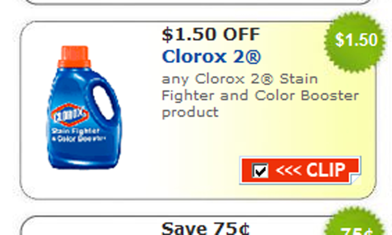 Clorox coupons