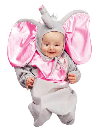 diapers elephant halloween costume