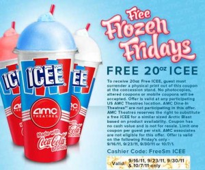 Amctheaters on Free 20 Oz Icee At Amc Theaters On Fridays