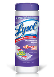 lysol dual action wipes rebate