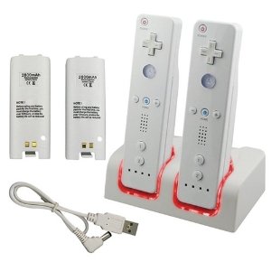 nintendo wii-charging station