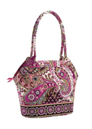 vera bradley-angle tote
