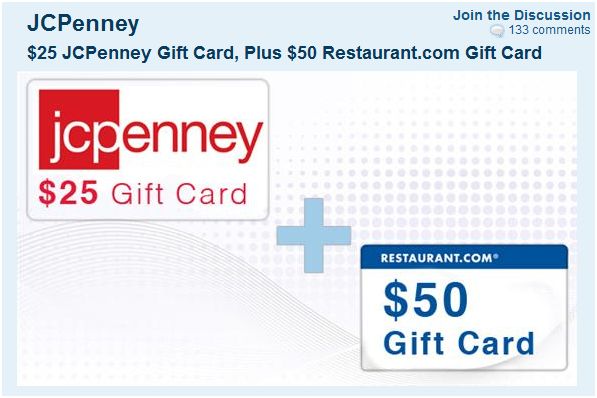 JCPenney - Restaurant.com - SaveMore