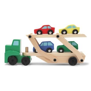 melissa doug car carrier amazon toy deals cyber monday