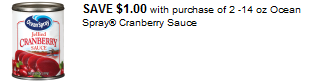ocean spray coupon