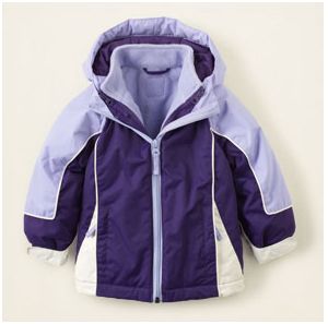 Children's Place - Girls 3-in-1 Jacket