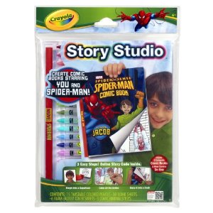Crayola Story Studio Comic Maker Spiderman